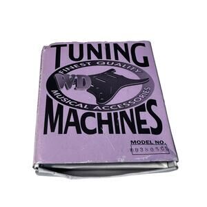 Gotoh Tuners 6 In Line Chrome WD Tuning Machines Model WD3805CL